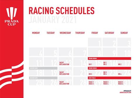 prada cup semifinal schedule|prada cup races.